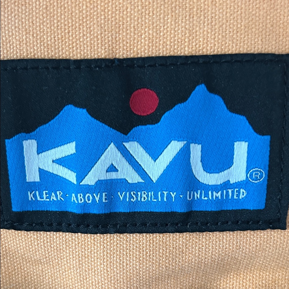 KAVU Orange and Green Tote Bag - Picture 2 of 10